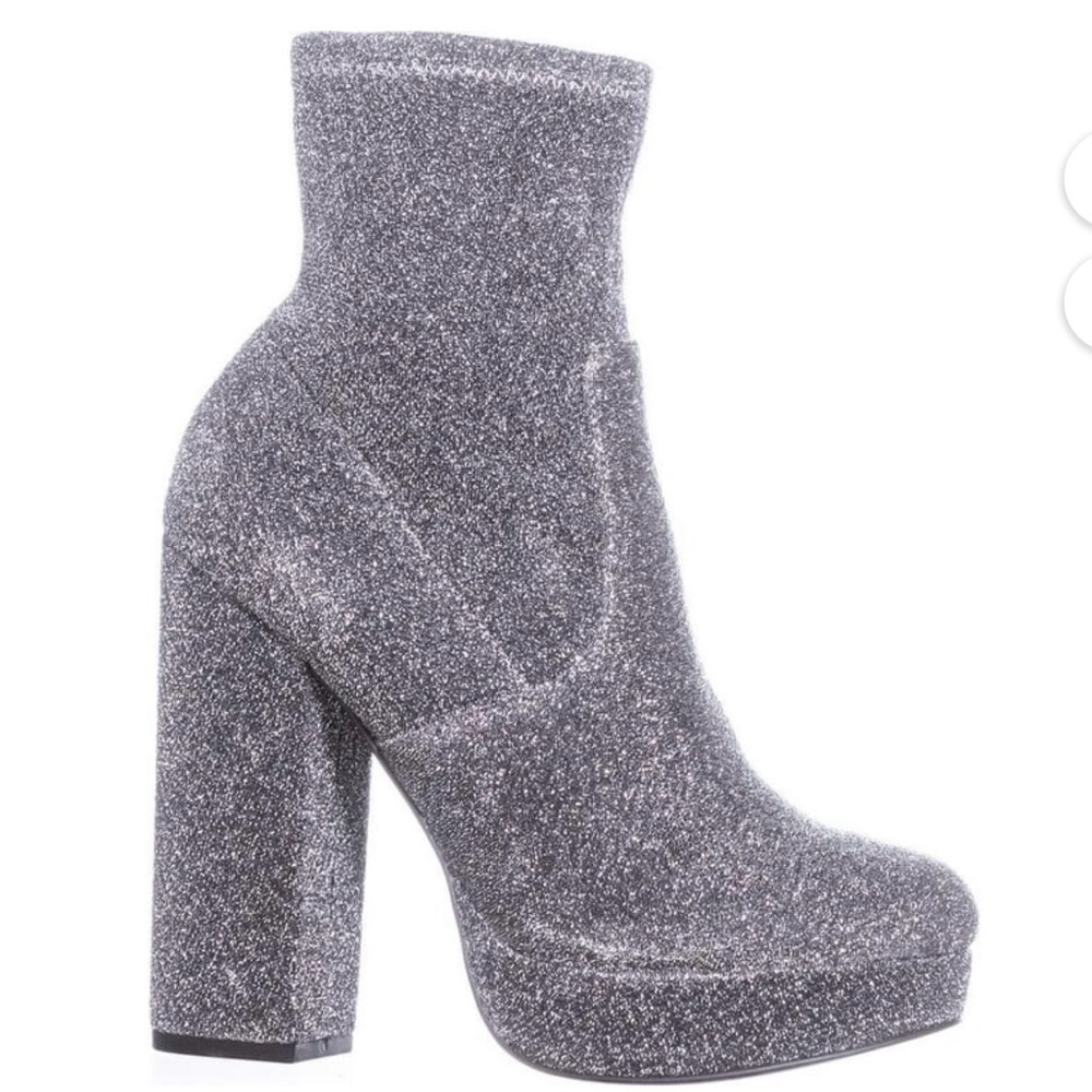 Steve Madden Stardust Platform Ankle Boots